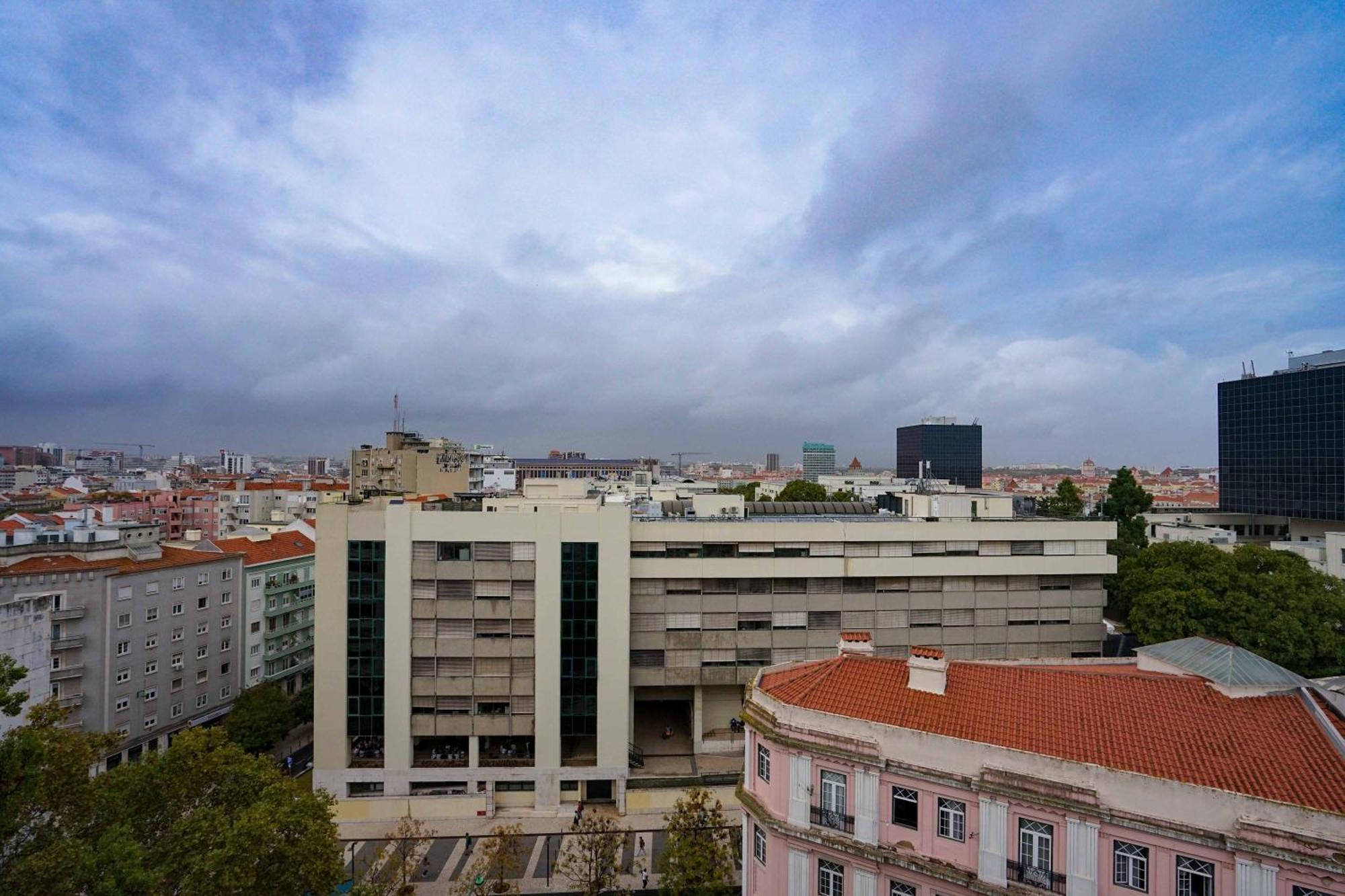 Appartamento Panoramic View Saldanha Lisbona Esterno foto