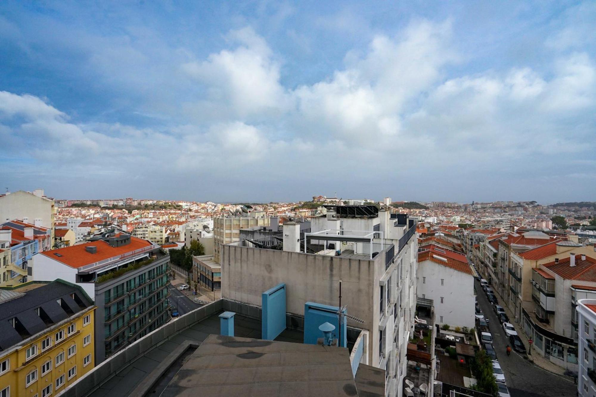 Appartamento Panoramic View Saldanha Lisbona Esterno foto